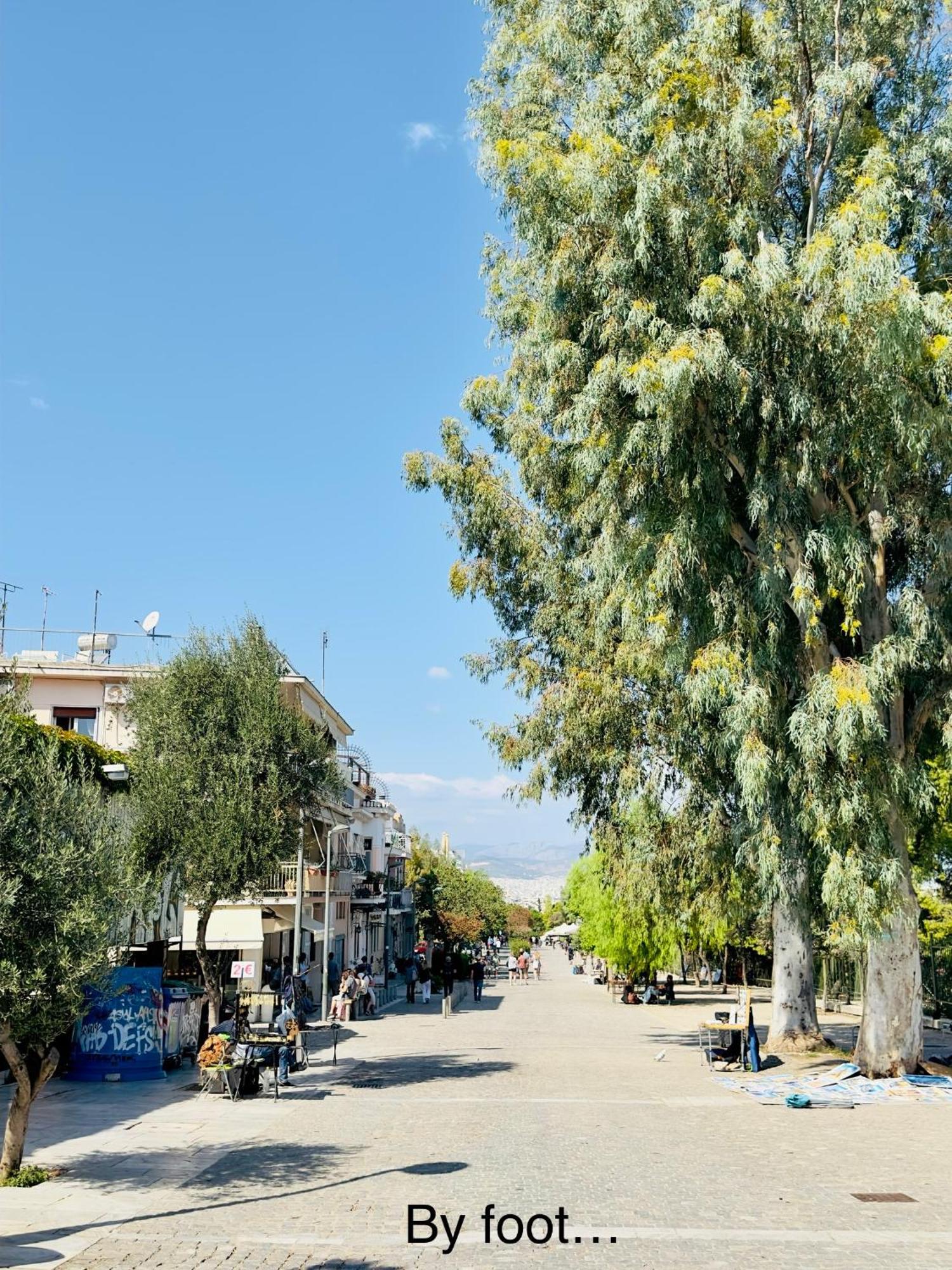 Yuna Penthouse, 100Sqm Private Rooftop Terrasse, Acropolis By Foot Athens Luaran gambar